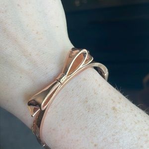 Kate Spade Rosegold bangle bracelet